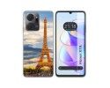 Funda Silicona para Huawei Honor X7a diseño Paris Dibujos