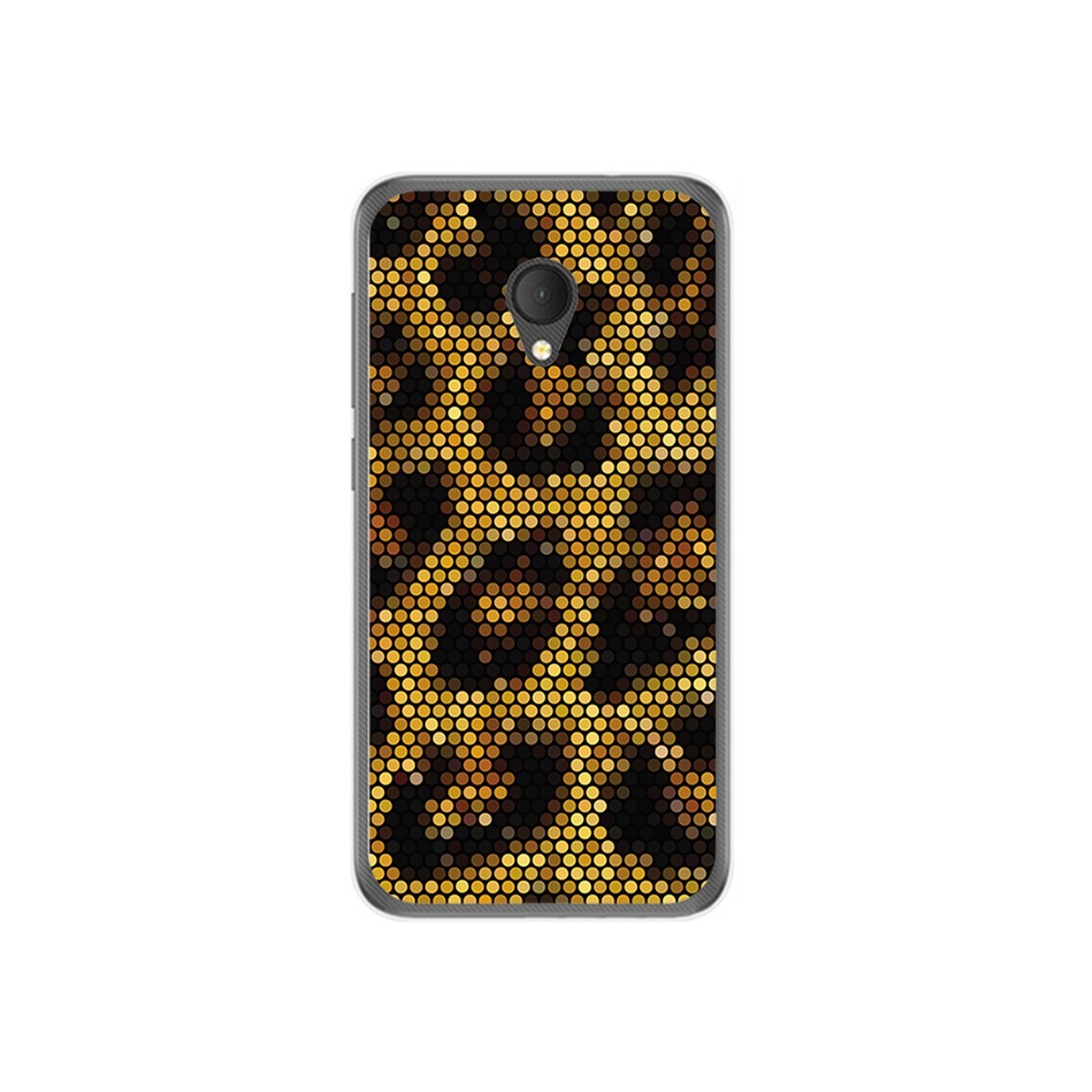 Funda Gel Tpu para Alcatel U5 Hd / U5 Hd Premium Diseño Leopardo Dibujos