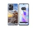 Funda Silicona para Huawei Honor X7a diseño Sunset Dibujos
