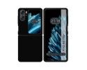 Funda Carcasa Dura Negra para Oppo Find N2 Flip 5G
