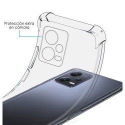 Funda Silicona Antigolpes Transparente compatible con Xiaomi Redmi Note 12 5G 2