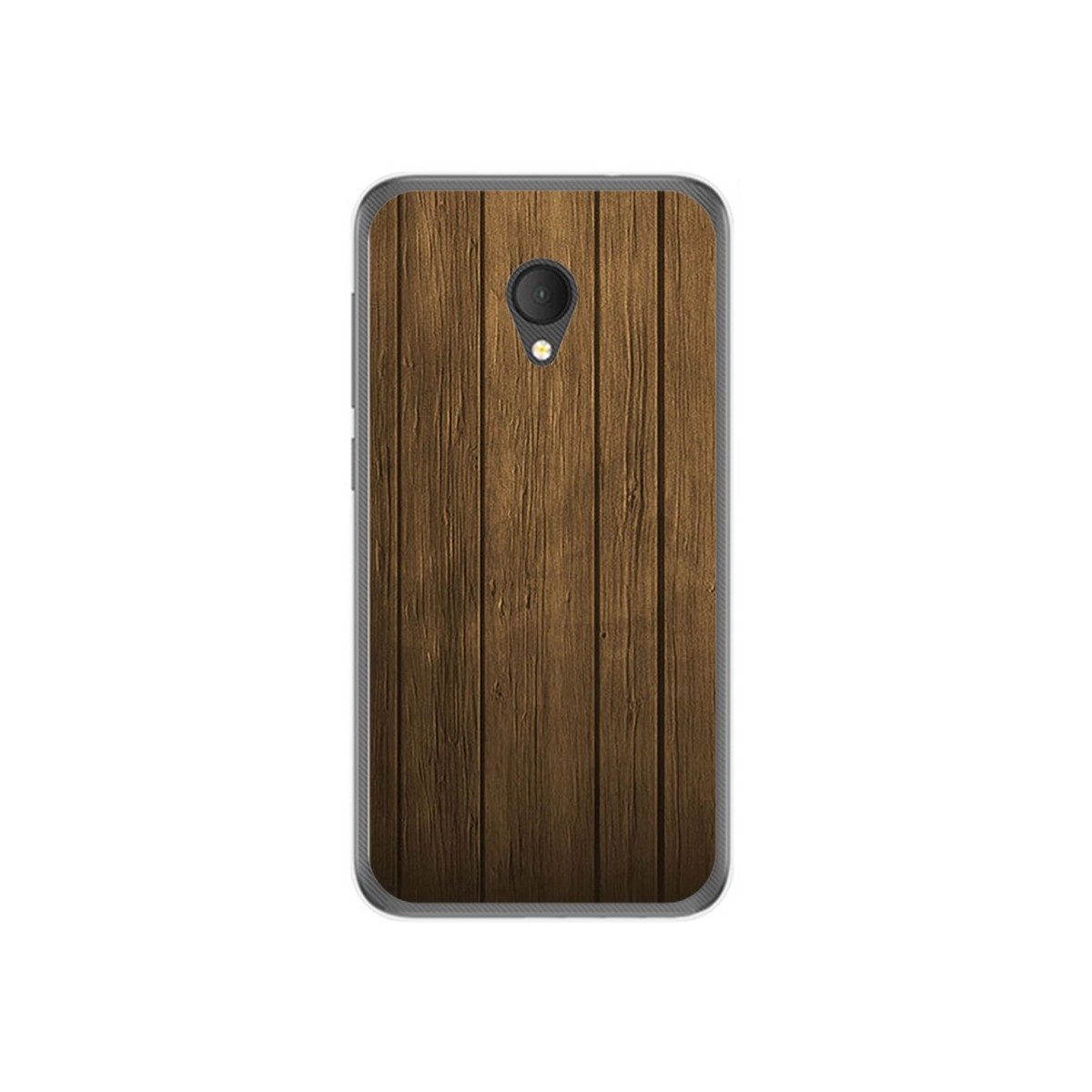 Funda Gel Tpu para Alcatel U5 Hd / U5 Hd Premium Diseño Madera Dibujos