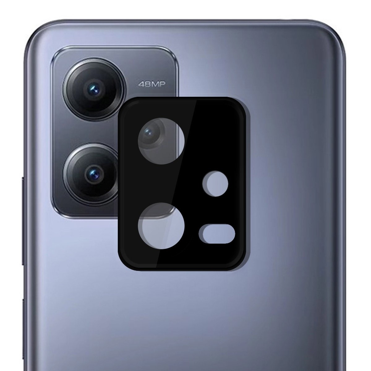 Protector Cristal Templado Cámara Trasera compatible con Xiaomi Redmi Note 12 5G Vidrio