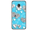 Funda Gel Tpu para Alcatel U5 Hd / U5 Hd Premium Diseño Mariposas Dibujos
