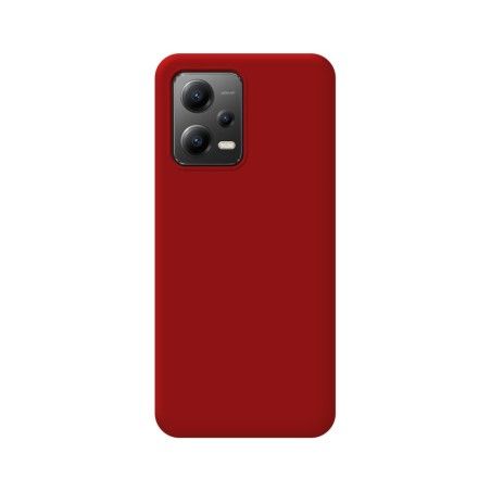 Funda Silicona Líquida Ultra Suave compatible con Xiaomi Redmi Note 12 5G color Roja