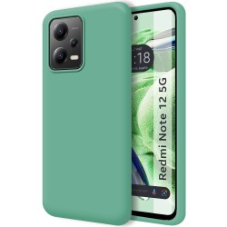 Funda Silicona Líquida Ultra Suave para Xiaomi Redmi Note 12 5G color Verde