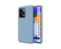Funda Silicona Líquida Ultra Suave compatible con Xiaomi Redmi Note 12 Pro 5G color Azul