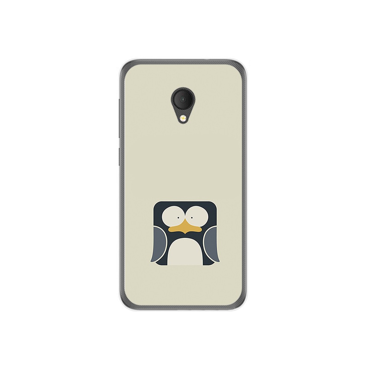 Funda Gel Tpu para Alcatel U5 Hd / U5 Hd Premium Diseño Pingüino Dibujos