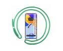 Funda Colgante Transparente compatible con Xiaomi Redmi Note 12 Pro 5G con Cordon Verde Agua