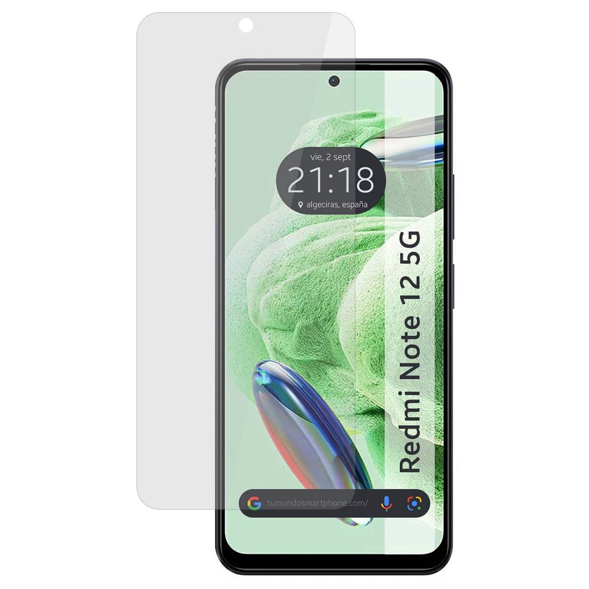 Protector Pantalla Hidrogel Flexible compatible con Xiaomi Redmi Note 12 5G