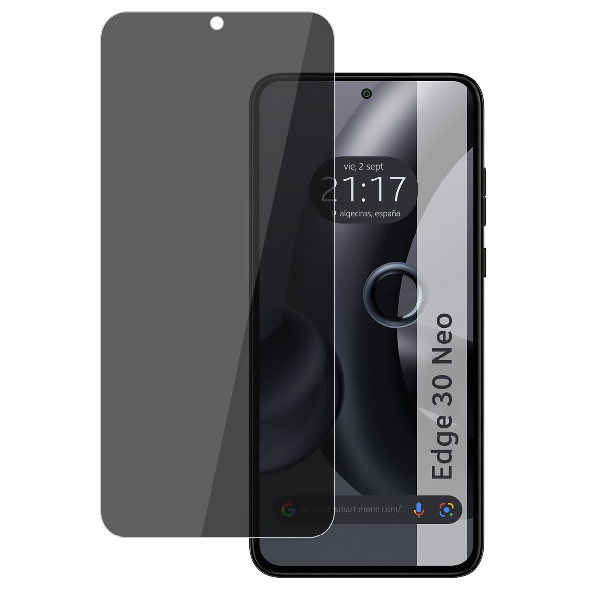 Protector Pantalla Hidrogel Privacidad Antiespías para Motorola Edge 30 Neo 5G