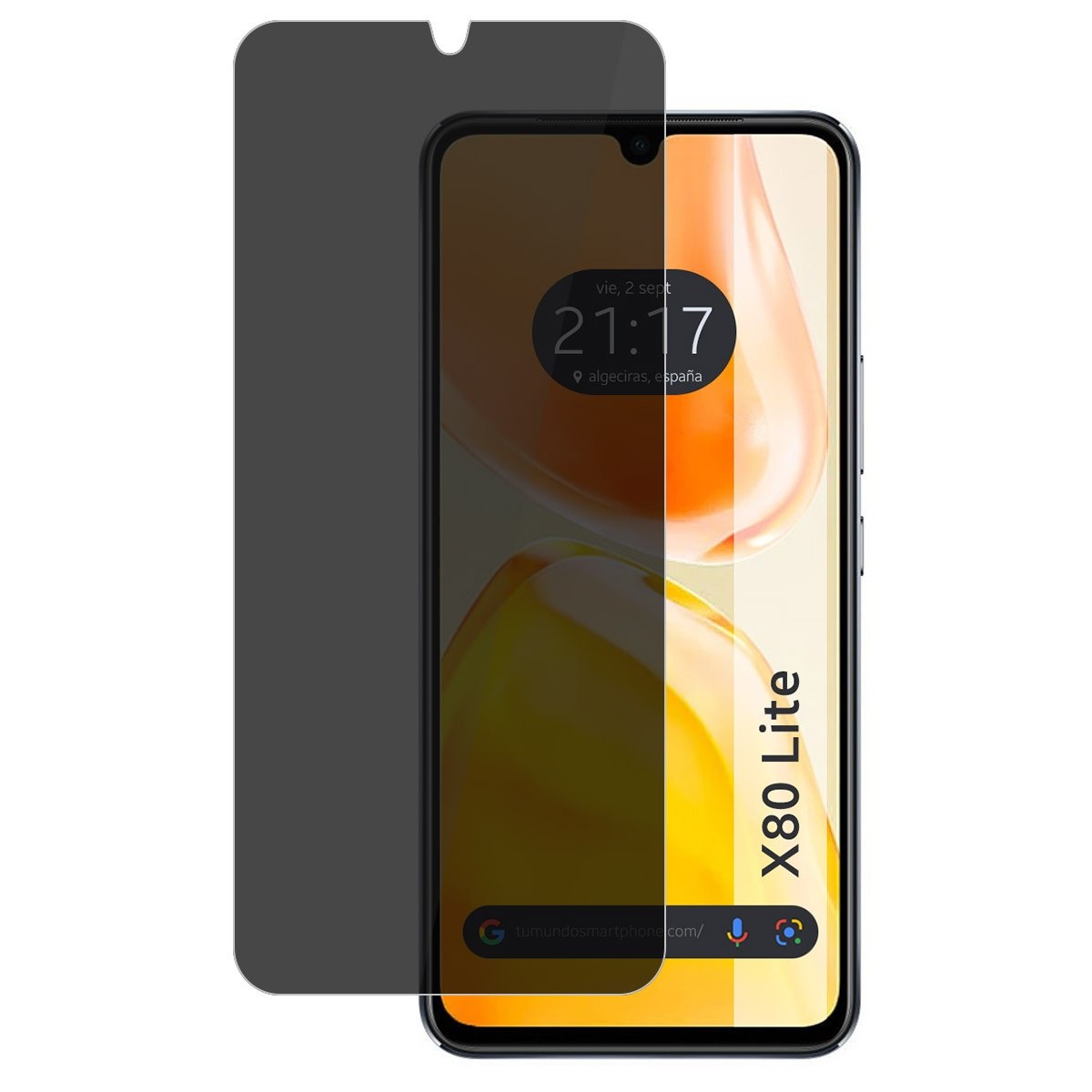 Protector Pantalla Hidrogel Privacidad Antiespías para Vivo X80 Lite 5G