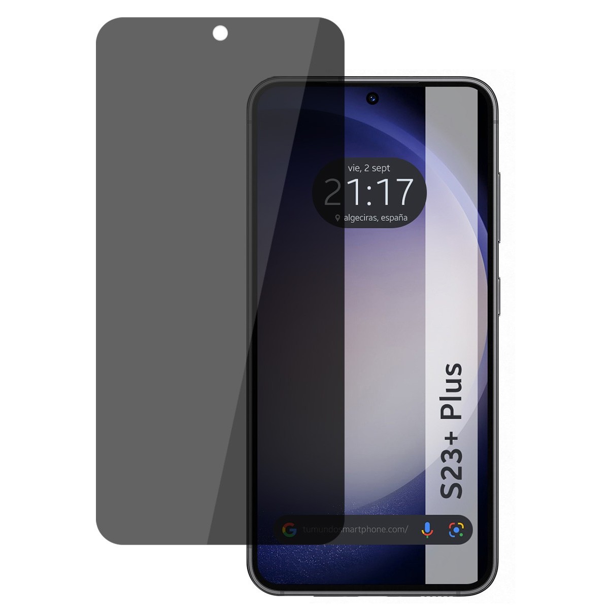 Protector Pantalla Hidrogel Privacidad Antiespías para Samsung Galaxy S23+ Plus 5G