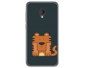 Funda Gel Tpu para Alcatel U5 Hd / U5 Hd Premium Diseño Tigre Dibujos