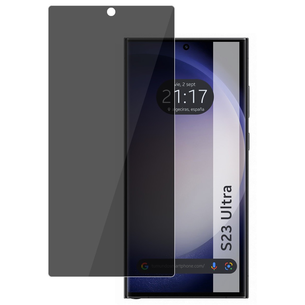 Protector Pantalla Hidrogel Privacidad Antiespías para Samsung Galaxy S23 Ultra 5G