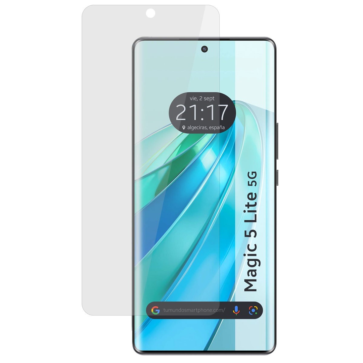 Protector Pantalla Hidrogel Mate Antihuellas para Huawei Honor Magic 5 Lite 5G