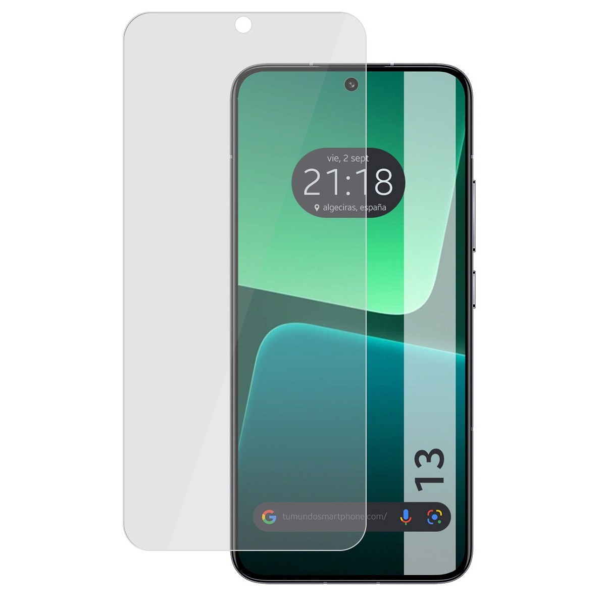 Protector Pantalla Hidrogel Mate Antihuellas compatible con Xiaomi 13 5G
