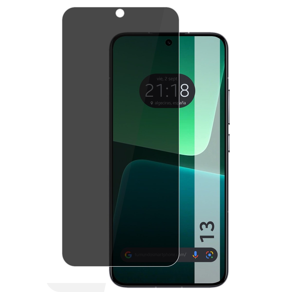 Protector Pantalla Hidrogel Privacidad Antiespías compatible con Xiaomi 13 5G