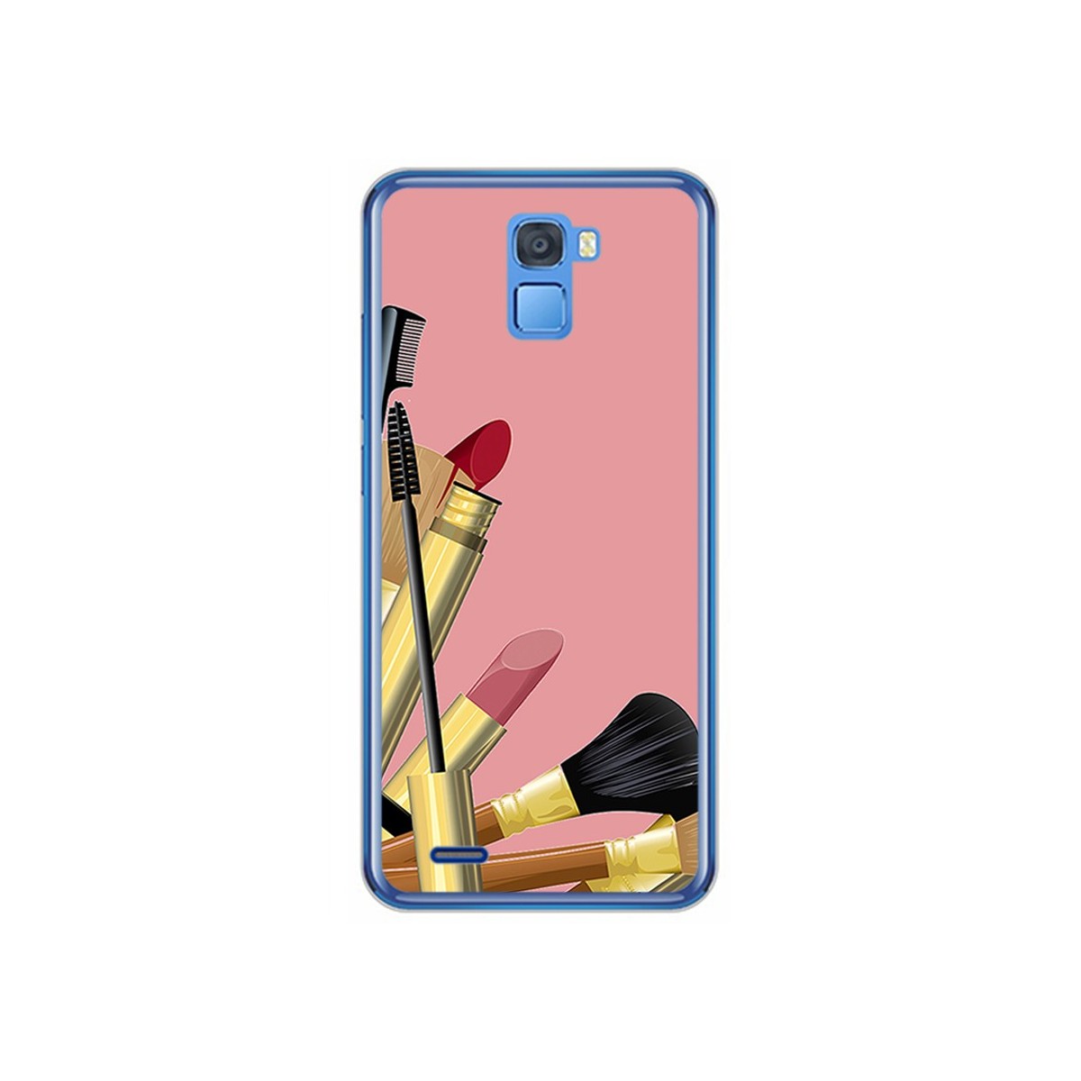 Funda Gel Tpu para Oukitel K5000 Diseño Brochas Dibujos
