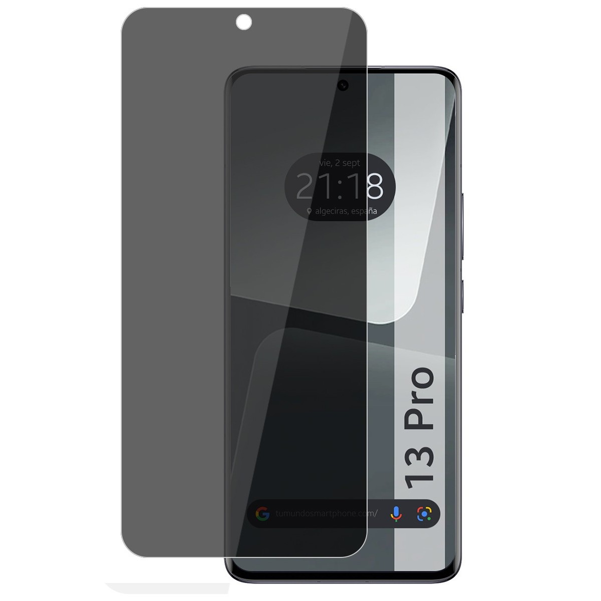 Protector Pantalla Hidrogel Privacidad Antiespías compatible con Xiaomi 13 Pro 5G