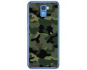 Funda Gel Tpu para Oukitel K5000 Diseño Camuflaje Dibujos
