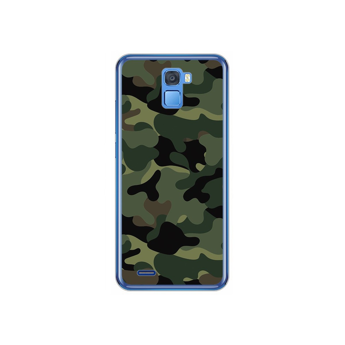 Funda Gel Tpu para Oukitel K5000 Diseño Camuflaje Dibujos