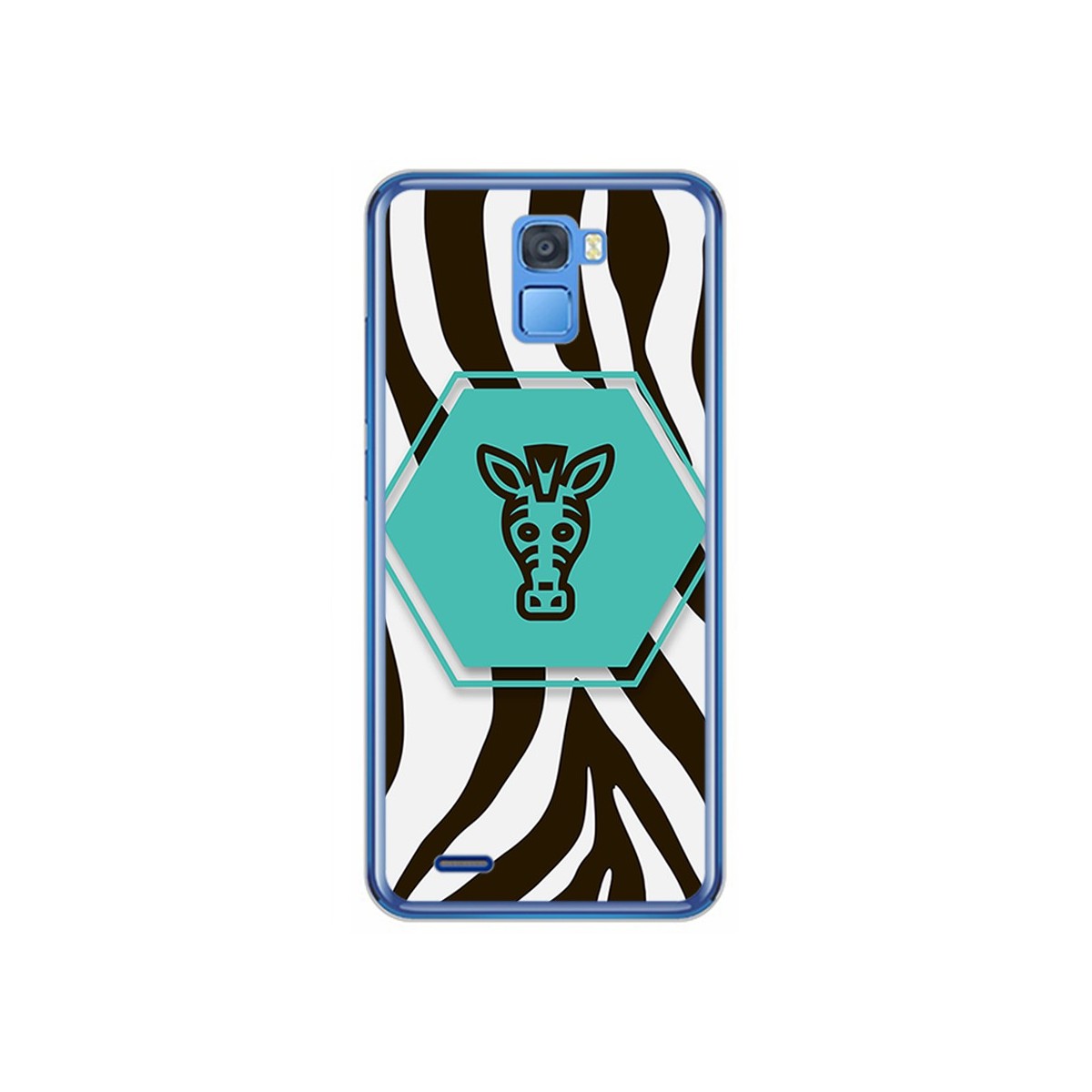 Funda Gel Tpu para Oukitel K5000 Diseño Cebra Dibujos