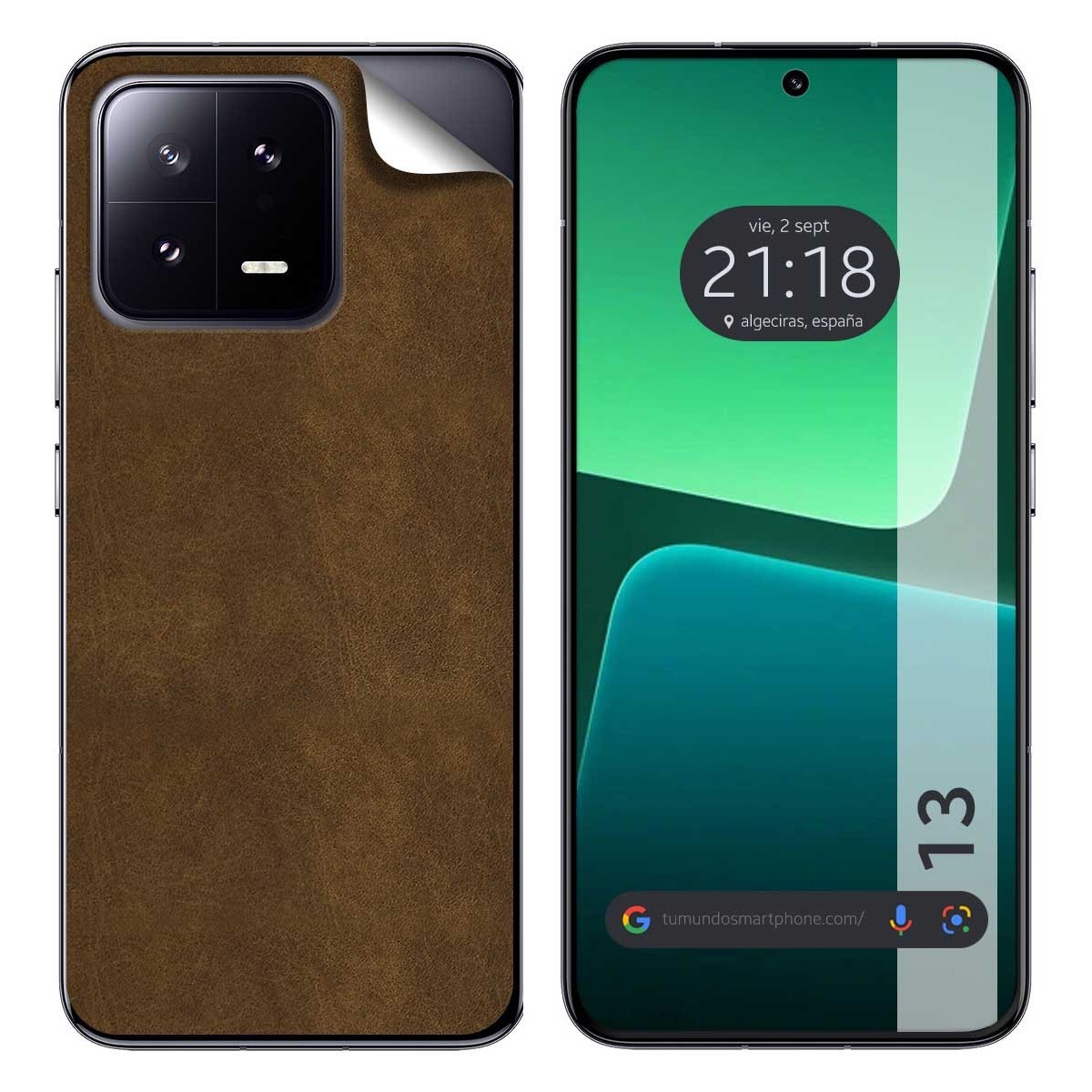 Pegatina Vinilo Autoadhesiva Textura Piel compatible con Xiaomi 13 5G