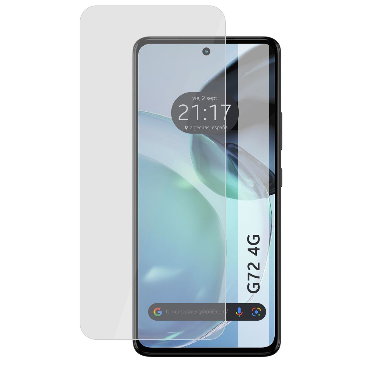 Protector Cristal Templado para Motorola Moto G72 4G Vidrio