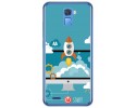 Funda Gel Tpu para Oukitel K5000 Diseño Cohete Dibujos