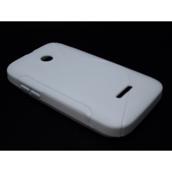 Funda Gel Tpu Huawei Ascend Y210 S Line Color Blanca 2