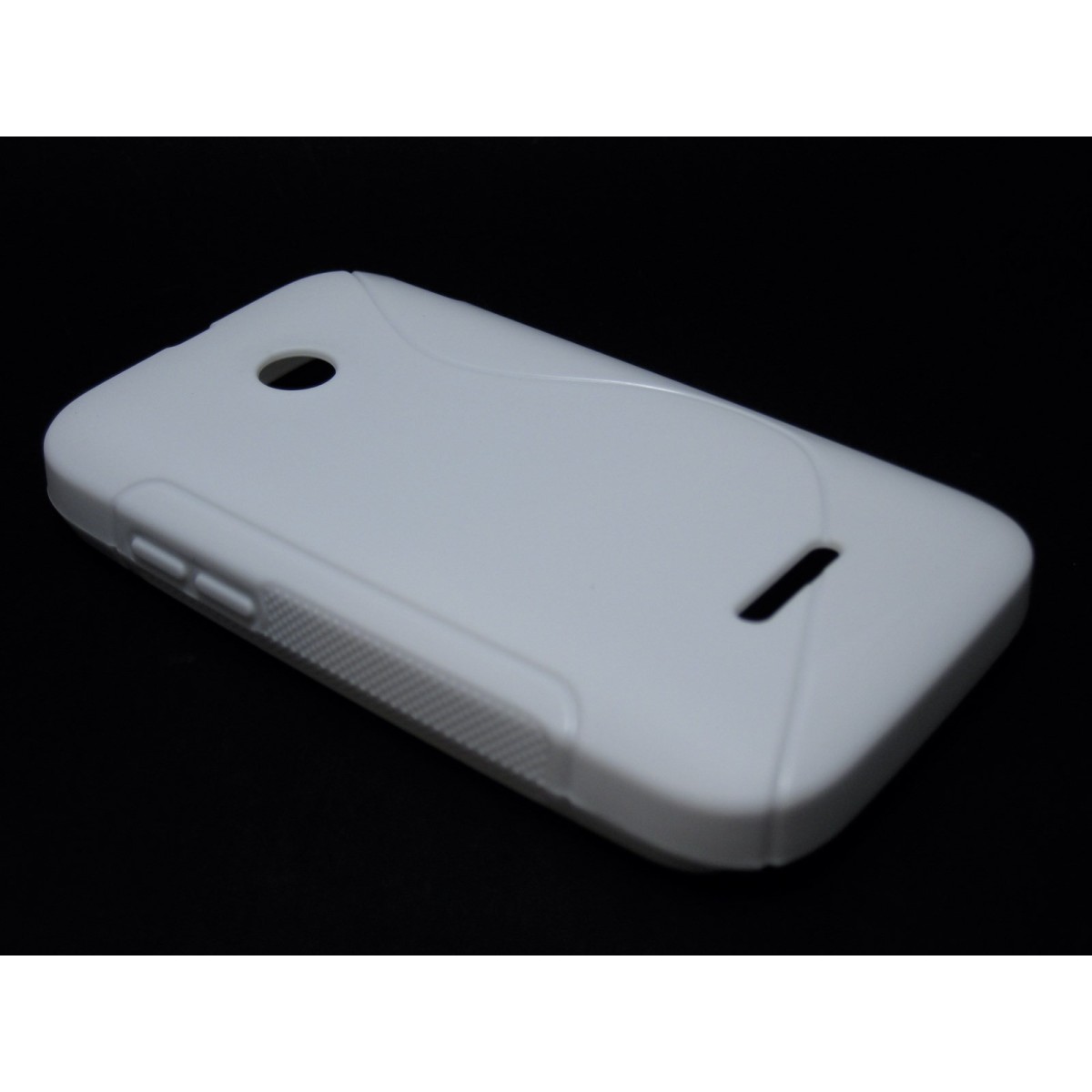 Funda Gel Tpu Huawei Ascend Y210 S Line Color Blanca