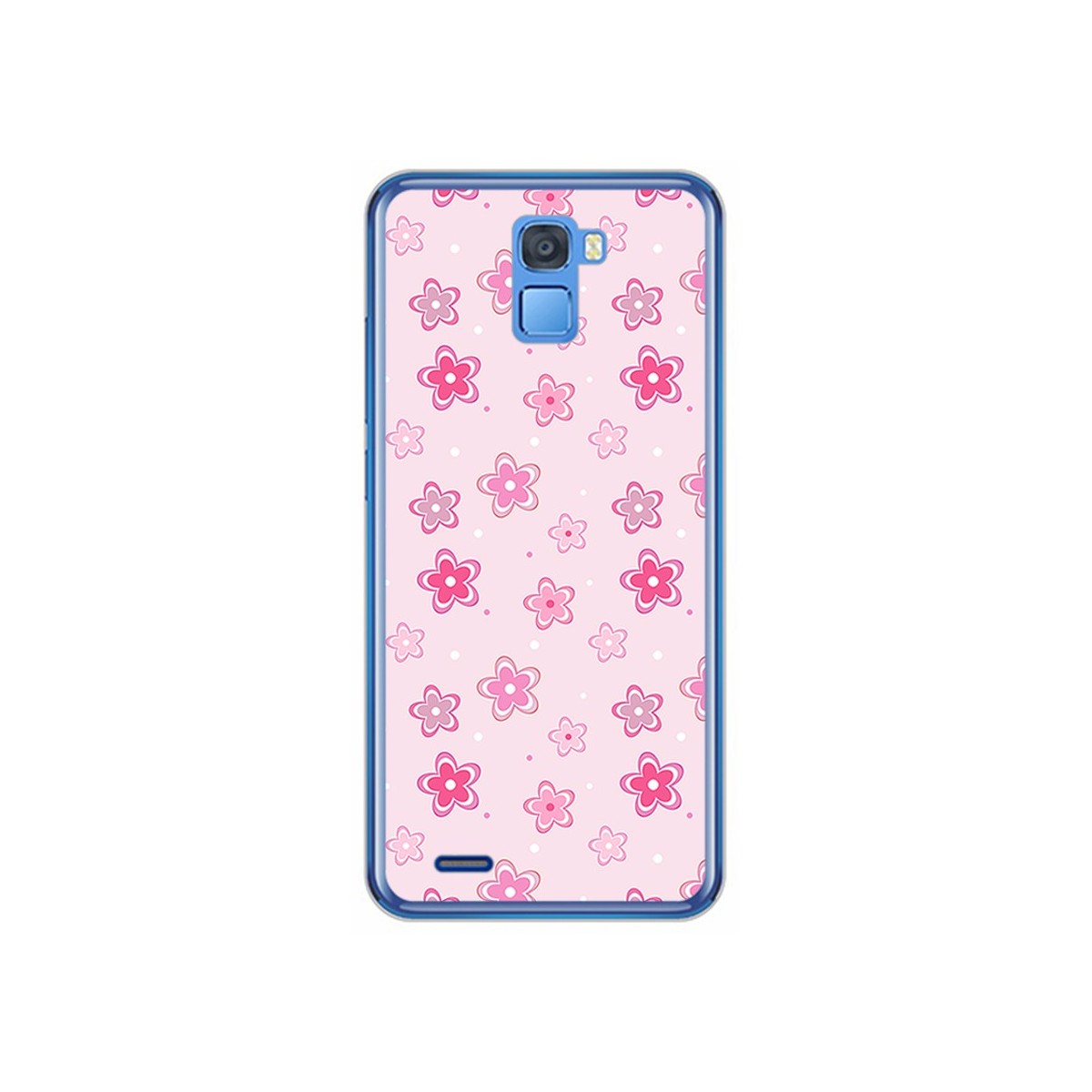 Funda Gel Tpu para Oukitel K5000 Diseño Flores Dibujos