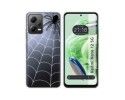 Funda Silicona Transparente compatible con Xiaomi Redmi Note 12 5G diseño Araña Dibujos