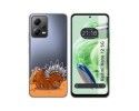Funda Silicona Transparente compatible con Xiaomi Redmi Note 12 5G diseño Bufalo Dibujos