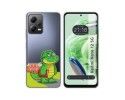 Funda Silicona Transparente compatible con Xiaomi Redmi Note 12 5G diseño Coco Dibujos