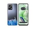 Funda Silicona Transparente compatible con Xiaomi Redmi Note 12 5G diseño Hipo Dibujos