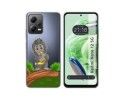 Funda Silicona Transparente compatible con Xiaomi Redmi Note 12 5G diseño Mono Dibujos