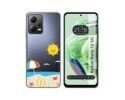 Funda Silicona Transparente compatible con Xiaomi Redmi Note 12 5G diseño Playa Dibujos