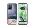 Funda Silicona Transparente compatible con Xiaomi Redmi Note 12 5G diseño Summer Dibujos