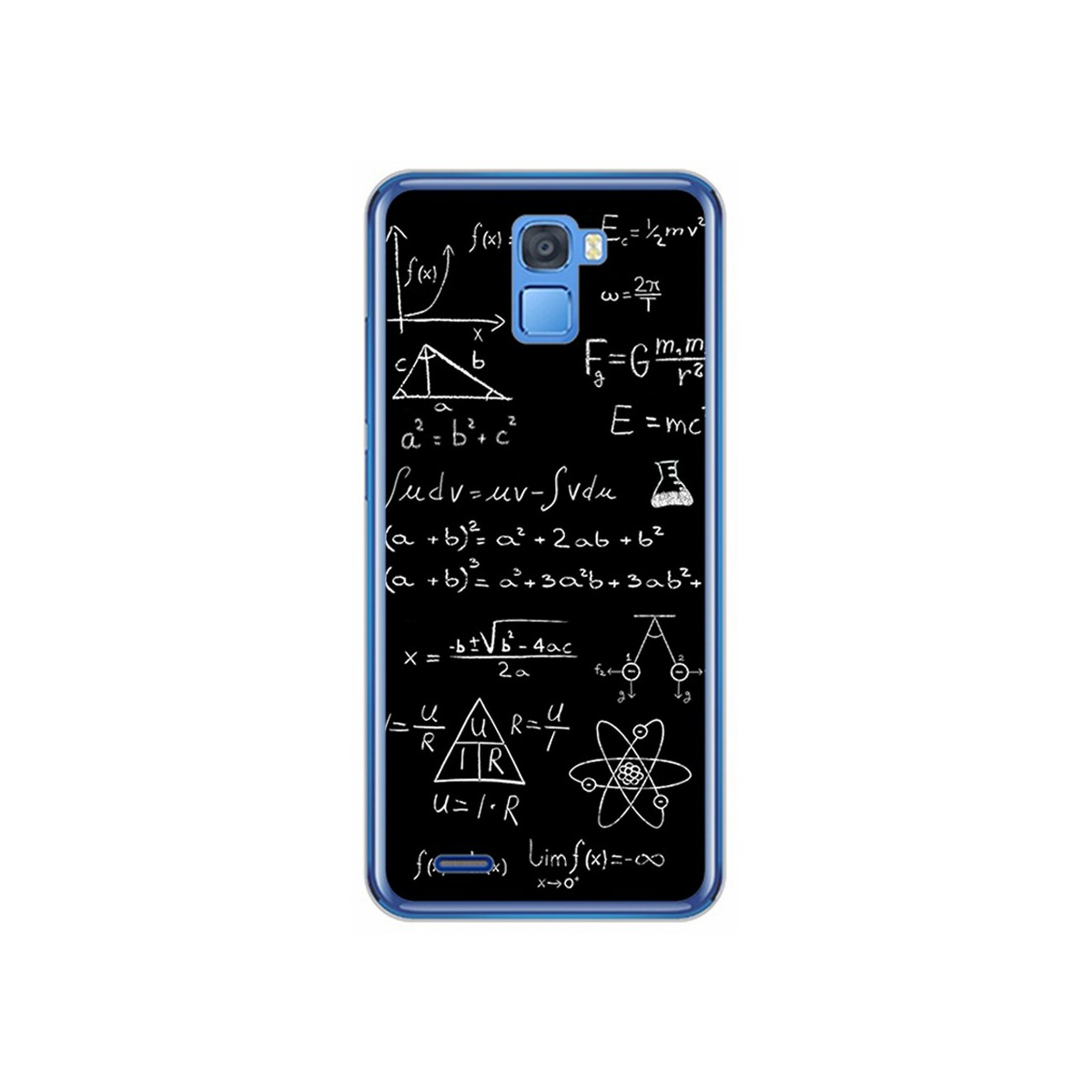 Funda Gel Tpu para Oukitel K5000 Diseño Formulas Dibujos