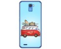 Funda Gel Tpu para Oukitel K5000 Diseño Furgoneta Dibujos