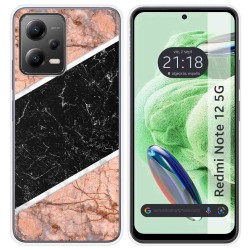Funda Silicona compatible con Xiaomi Redmi Note 12 5G diseño Mármol 07 Dibujos