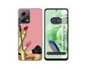 Funda Silicona compatible con Xiaomi Redmi Note 12 5G diseño Brochas Dibujos