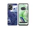 Funda Silicona compatible con Xiaomi Redmi Note 12 5G diseño Circuito Dibujos