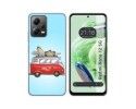 Funda Silicona compatible con Xiaomi Redmi Note 12 5G diseño Furgoneta Dibujos