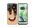 Funda Silicona compatible con Xiaomi Redmi Note 12 5G diseño Helado Chocolate Dibujos