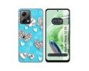 Funda Silicona compatible con Xiaomi Redmi Note 12 5G diseño Mariposas Dibujos