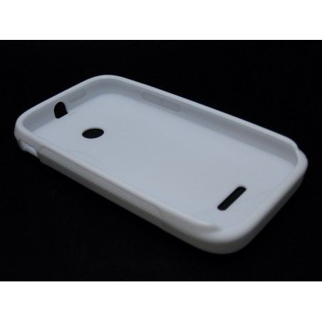 Funda Gel Tpu Huawei Ascend Y210 S Line Color Blanca