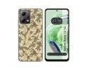 Funda Silicona compatible con Xiaomi Redmi Note 12 5G diseño Sand Camuflaje Dibujos